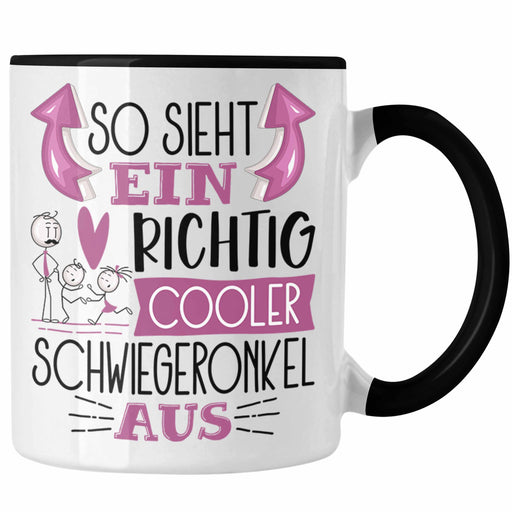 So Sieht Ein Richtig Cooler Schwiegeronkel Aus Geschenk Tasse Lustiger Spruch Geschenkidee Trendation