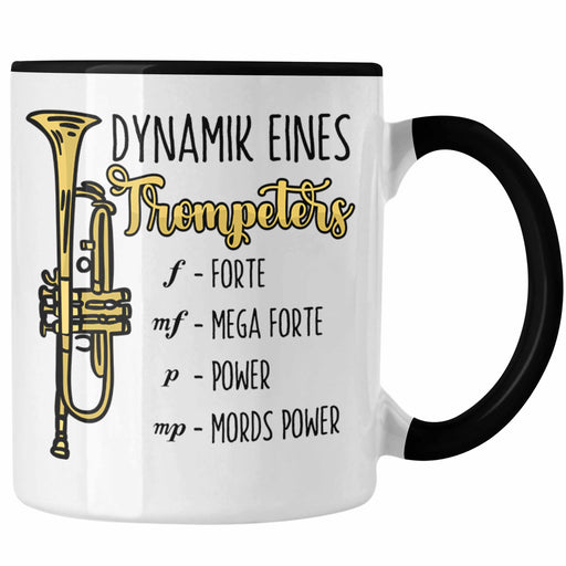 Lustige Trompete Tasse Geschenk für Trompeten-Spieler Trendation