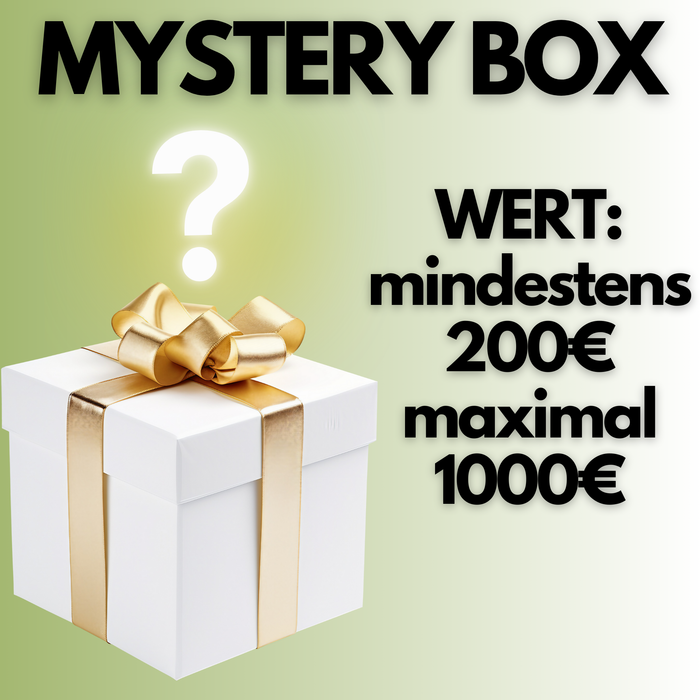 Mystery Box Wert mind. 200€ maximal 1000€ Geschenk Mysterybox