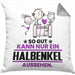 Halbenkel Geschenk Kissen mit Füllung 40x40 So Gut Kann Nur Ein Halbenkel Aussehen Geschenkidee (Grau) Grau Trendation