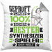 Synthesizer-Spieler Geschenk Lustiger Spruch für Synthesizer-Spieler Geschenkidee Bester Synthesizer-Spieler Der WeltKissen mit Füllung 40x40 (Grau) Grau Trendation