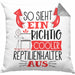Reptilienhalter Kissen mit Füllung 40x40 So Sieht Ein Richtig Cooler Reptilienhalter Aus Geschenk Lustiger Spruch Geschenkidee (Grau) Grau Trendation
