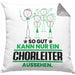 Chorleiter Geschenk Kissen mit Füllung 40x40 So Gut Kann Nur Ein Chorleiter Aussehen Geschenkidee (Grau) Grau Trendation