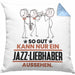Jazz-Liebhaber Geschenk Kissen mit Füllung 40x40 So Gut Kann Nur Ein Jazz-Liebhaber Aussehen Geschenkidee (Grau) Blau Trendation