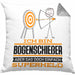 Bogenschießer Geschenk Kissen mit Füllung 40x40 Ich Bin Bogenschießer Aber Sag Doch Einfach Superheld Lustige Geschenkdiee für Bogenschießer (Grau) Grau Trendation