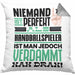 Handballspieler Geschenk Kissen mit Füllung 40x40 Lustige Geschenkidee für Handballspieler Geburtstag Niemand Ist Perfekt Aber Als Handballspieler Ist Man Nah Dran (Grau) Grau Trendation