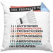Der tolle Tag Badminton Spieler Kissen mit Füllung 40x40 Geschenk Spruch (Grau) Blau Trendation
