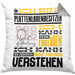 Plattenladenbesitzer Geschenk Kissen mit Füllung 40x40 Lustige Geschenkdiee für einen Plattenladenbesitzer Geburtstag Ich Bin Plattenladenbesitzer Ich Kann Es Dir Erklären Aber Nicht Für Dich Verstehen (Grau) Grau Trendation