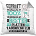 Plattenladenbesitzer Geschenk Lustiger Spruch für Plattenladenbesitzer Geschenkidee Bester Plattenladenbesitzer Der WeltKissen mit Füllung 40x40 (Grau) Grau Trendation