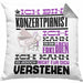 Konzertpianist Geschenk Kissen mit Füllung 40x40 Lustige Geschenkdiee für einen Konzertpianist Geburtstag Ich Bin Konzertpianist Ich Kann Es Dir Erklären Aber Nicht Für Dich Verstehen (Grau) Grau Trendation