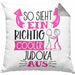 Judoka Kissen mit Füllung 40x40 Geschenk So Sieht Ein Richtig Cooler Judoka Aus Geschenkidee Spruch Lustig (Grau) Grau Trendation