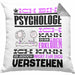 Kanufahrer Geschenk Kaffee-Kissen mit Füllung 40x40 Geschenkidee für Kanufahrer Ich Bin Kanufahrer Ich Kann Es Dir Erklären Jedoch Nicht Für Dich Verstehen Spruch Lustig (Grau) Grau Trendation