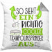 Trampolinspringer Kissen mit Füllung 40x40 Geschenk So Sieht Ein Richtig Cooler Trampolinspringer Aus Geschenkidee Spruch Lustig (Grau) Grau Trendation