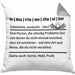 Industriemechaniker Geschenk Kissen mit Füllung 40x40 Spruch Männer Definition Lustige Geschenkidee für Industriemechaniker (Grau) Grau Trendation