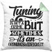 Tuning Is Not A Crime But Sometimes It's An Ordnungswidirigkeit Kissen mit Füllung 40x40 Geschenk Drifter Tuning Geschenkidee (Grau) Grün Trendation