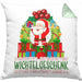 Schrott-Wichtelgeschenk für Frauen Kollegen Geschenk Wichteln Weihnachten Weihnachten Geschenkidee SchrottwichtelnKissen mit Füllung 40x40 (Grau) Grün Trendation