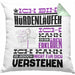 Hürdenläufer Geschenk Kaffee-Kissen mit Füllung 40x40 Geschenkidee für Hürdenläufer Ich Bin Hürdenläufer Ich Kann Es Dir Erklären Jedoch Nicht Für Dich Verstehen Spruch Lustig (Grau) Grün Trendation