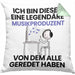 Musikproduzent Geschenk Kissen mit Füllung 40x40 Lustige Geschenkidee Geburtstag für Musikproduzent Ich Bin Dieser Legendäre Musikproduzent Von Dem Alle Geredet Haben (Grau) Grün Trendation