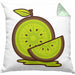 Kissen mit Füllung 40x40 für echte Kiwi Fans - Lustiges Geschenk mit Spruch (Grau) Grün Trendation