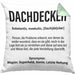 Dachdecker Geschenk Kissen mit Füllung 40x40 Lustig Mann Männer Zubehör Geschenkidee Dachdecker-Meister (Grau) Grün Trendation