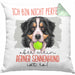 Berner Sennen Besitzer Kissen mit Füllung 40x40 Geschenk Lustiger Spruch Geschenkidee Besitzerin Ich Bin Nicht toll Aber Mein Berner Sennen Ist Es (Grau) Grün Trendation
