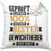 Gewichtheber Geschenk Lustiger Spruch für Gewichtheber Geschenkidee Bester Gewichtheber Der WeltKissen mit Füllung 40x40 (Grau) Grün Trendation