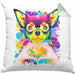 Chihuahua Besitzer Farbe Love Kissen mit Füllung 40x40 Geschenk Lustiger Spruch Geschenkidee Chihuahua Besitzerin (Grau) Grün Trendation