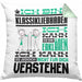 Klassikliebhaber Geschenk Kissen mit Füllung 40x40 Geschenkidee für Klassikliebhaber Geburtstag Lustig Ich Bin Klassikliebhaber Ich Kann Es Dir Erklären Aber Nicht Für Dich Verstehen (Grau) Grün Trendation