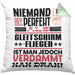 Gleitschirmflieger Geschenk Kissen mit Füllung 40x40 Lustige Geschenkidee für Gleitschirmflieger Geburtstag Niemand Ist Perfekt Aber Als Gleitschirmflieger Ist Man Nah Dran (Grau) Grün Trendation