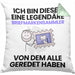 Briefmarkensammler Geschenk Kissen mit Füllung 40x40 Lustige Geschenkidee Geburtstag für Briefmarkensammler Ich Bin Dieser Legendäre Briefmarkensammler Von Dem Alle Geredet Haben (Grau) Grün Trendation