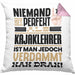 Kajaklehrer Geschenk Kissen mit Füllung 40x40 Lustige Geschenkidee für Kajaklehrer Geburtstag Niemand Ist Perfekt Aber Als Kajaklehrer Ist Man Nah Dran (Grau) Rosa Trendation