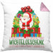 Schrott-Wichtelgeschenk für Frauen Kollegen Geschenk Wichteln Weihnachten Weihnachten Geschenkidee SchrottwichtelnKissen mit Füllung 40x40 (Grau) Rosa Trendation