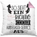 Hundegassi-Service Kissen mit Füllung 40x40 So Sieht Ein Richtig Cooler Hundegassi-Service Aus Geschenk Lustiger Spruch Geschenkidee (Grau) Rosa Trendation
