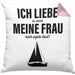 Kissen mit Füllung 40x40 für Segler Geschenke Männer Kissen mit Füllung 40x40 Geschenkideen Zubehör Gadgeds Segeln Lustig (Grau) Rosa Trendation