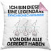 Synchronschwimmer Geschenk Kissen mit Füllung 40x40 Lustige Geschenkidee Geburtstag für Synchronschwimmer Ich Bin Dieser Legendäre Synchronschwimmer Von Dem Alle Geredet Haben (Grau) Rosa Trendation