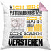Plattenladenbesitzer Geschenk Kissen mit Füllung 40x40 Lustige Geschenkdiee für einen Plattenladenbesitzer Geburtstag Ich Bin Plattenladenbesitzer Ich Kann Es Dir Erklären Aber Nicht Für Dich Verstehen (Grau) Rosa Trendation