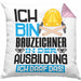 Bauzeichner Ausbildung Kissen mit Füllung 40x40 Geschenk Ich Bin Bauzeichner In Der Ausbildung Ich Darf Das Geschenkidee Spruch (Grau) Rosa Trendation