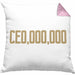 Entrepreneur Kissen mit Füllung 40x40 Entrepreneurship Geschenk Spruch Motivation Idee Geschenkidee (Grau) Rosa Trendation
