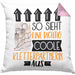Kletterpartnerin Geschenk Kissen mit Füllung 40x40 Lustig Geschenkidee für Kletterpartnerin Geburtstag So Sieht Eine Richtig Coole Kletterpartnerin Aus Frauen Spruch (Grau) Rosa Trendation