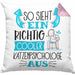 Katzenpsychologe Kissen mit Füllung 40x40 So Sieht Ein Richtig Cooler Katzenpsychologe Aus Geschenk Lustiger Spruch Geschenkidee (Grau) Rosa Trendation