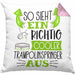 Trampolinspringer Kissen mit Füllung 40x40 Geschenk So Sieht Ein Richtig Cooler Trampolinspringer Aus Geschenkidee Spruch Lustig (Grau) Rosa Trendation