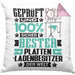 Plattenladenbesitzer Geschenk Lustiger Spruch für Plattenladenbesitzer Geschenkidee Bester Plattenladenbesitzer Der WeltKissen mit Füllung 40x40 (Grau) Rosa Trendation
