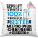 Meerschweinchenfreund Geschenk Lustiger Spruch für Meerschweinchenfreund Geschenkidee Bester Meerschweinchenfreund Der WeltKissen mit Füllung 40x40 (Grau) Rosa Trendation