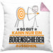 Bogenschießer Geschenk Kissen mit Füllung 40x40 So Gut Kann Nur Ein Bogenschießer Aussehen Geschenkidee (Grau) Rosa Trendation