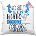 Fotograf Kissen mit Füllung 40x40 Geschenk So Sieht Ein RIchtig Cooler Fotograf Aus Geschenkidee Lustiger Spruch Geburtstag (Grau) Rosa Trendation