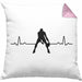 Basketball Kissen mit Füllung 40x40 Geschenk Basketballspieler Coach Trainer Geschenkidee Lustige Kissen mit Füllung 40x40 Basketballer Jungs Jungen (Grau) Rosa Trendation