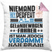 Geländewagenfahrer Geschenk Kissen mit Füllung 40x40 Lustige Geschenkidee für Geländewagenfahrer Geburtstag Niemand Ist Perfekt Aber Als Geländewagenfahrer Ist Man Nah Dran (Grau) Rosa Trendation