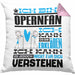 Opernfan Geschenk Kissen mit Füllung 40x40 Geschenkidee für Opernfan Geburtstag Lustig Ich Bin Opernfan Ich Kann Es Dir Erklären Aber Nicht Für Dich Verstehen (Grau) Rosa Trendation