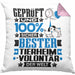 Tierheimvolontär Geschenk Lustiger Spruch für Tierheimvolontär Geschenkidee Bester Tierheimvolontär Der WeltKissen mit Füllung 40x40 (Grau) Rosa Trendation