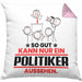 Politiker Geschenk Kissen mit Füllung 40x40 So Gut Kann Nur Ein Politiker Aussehen Geschenkidee (Grau) Rosa Trendation